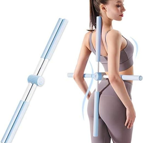 Yoga Sticks Stretching Tool Posture Retractable Design - Picture 6 of 16